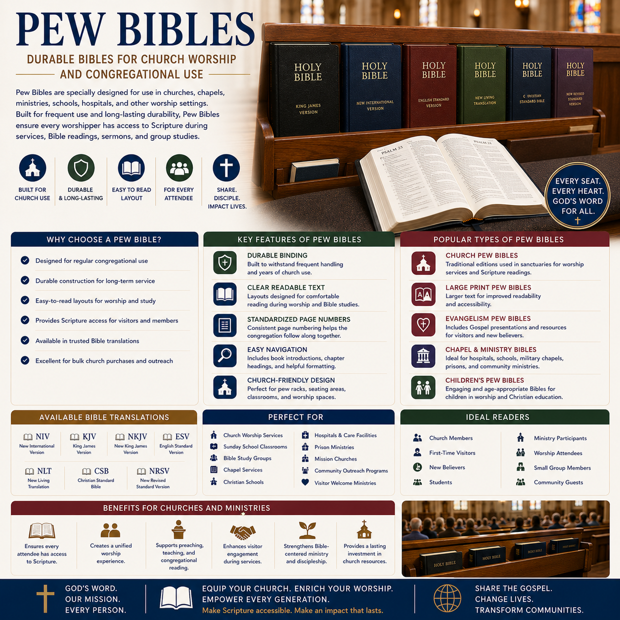 Pew Bibles