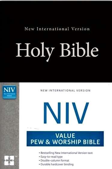 NIV Value Pew & Worship Bible, Hardbound Edition (ISBN: 9780310446200)