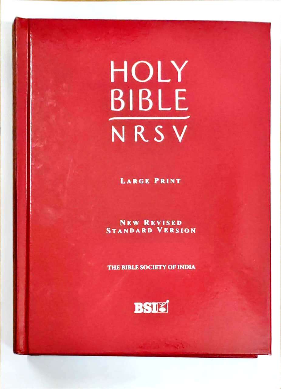 NRSV Large Print Bible, New Revised Standard Version - Hardbound Edition (ISBN: 9780564035670)