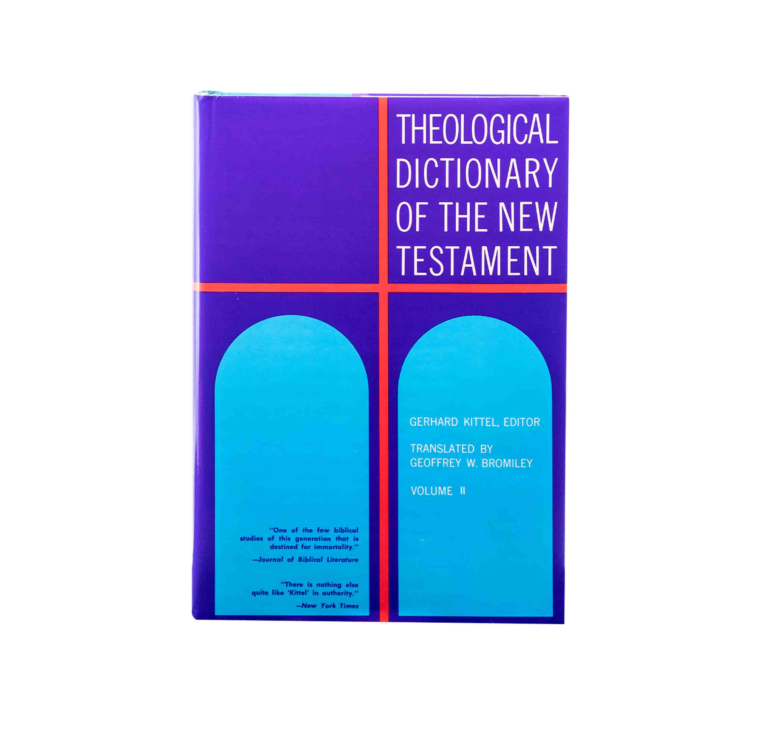 Theological Dictionary of the New Testament, 10 Volume Set