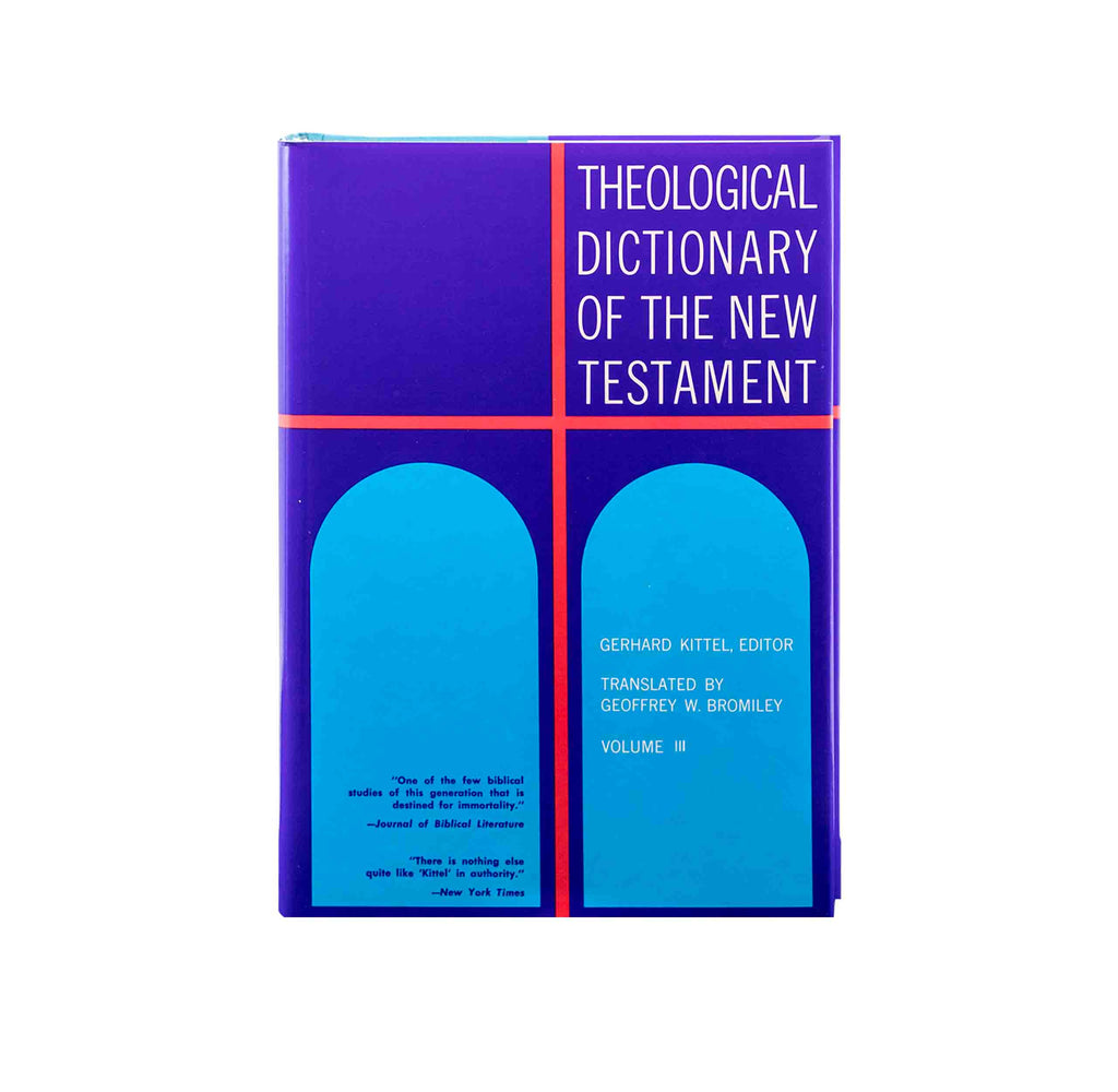 Theological Dictionary of the New Testament, 10 Volume Set