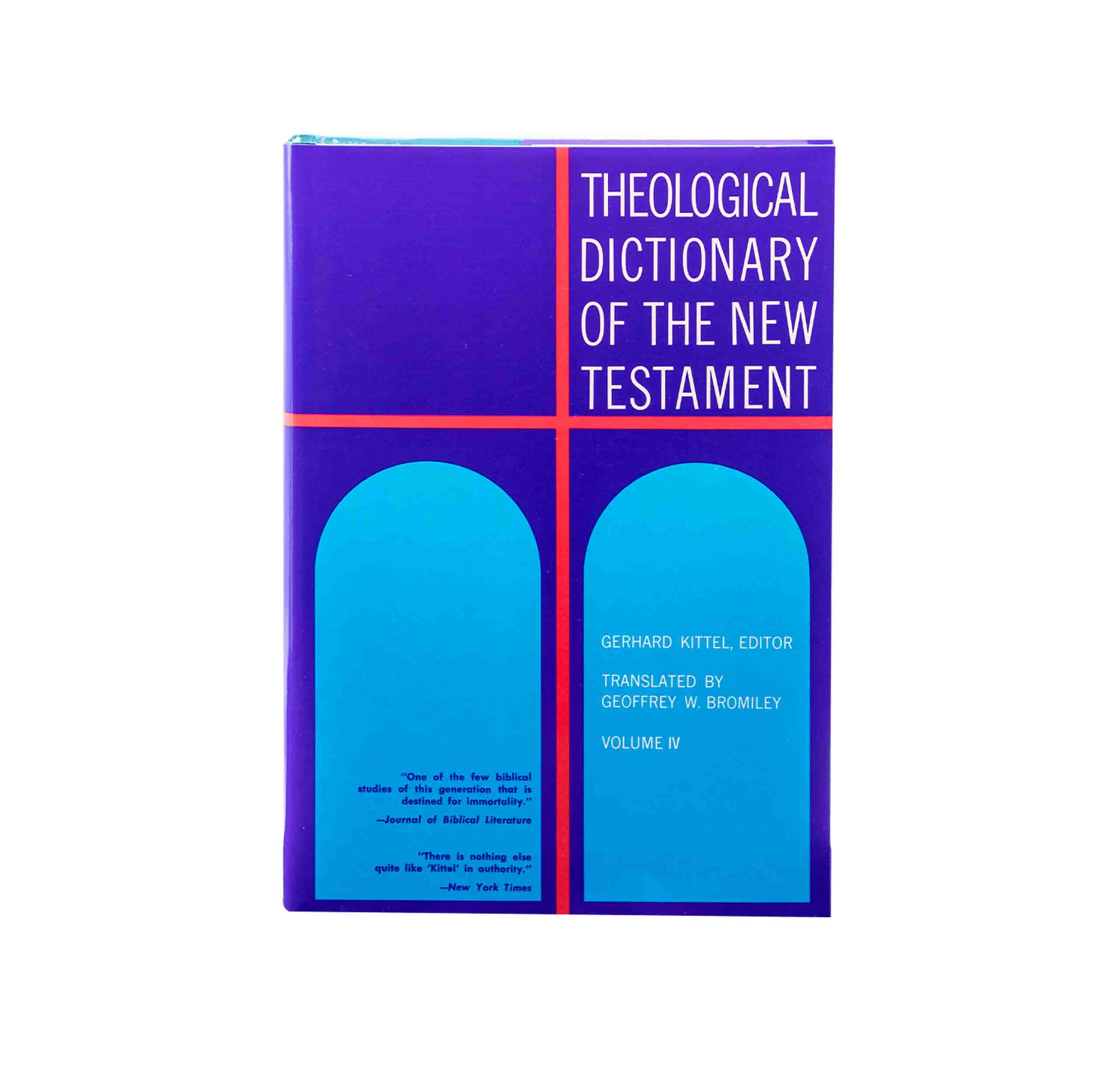 Theological Dictionary of the New Testament, 10 Volume Set
