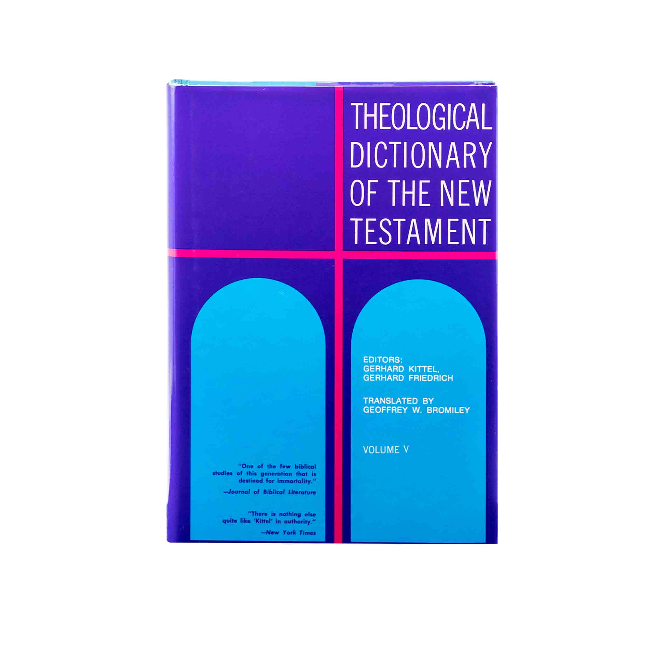 Theological Dictionary of the New Testament, 10 Volume Set