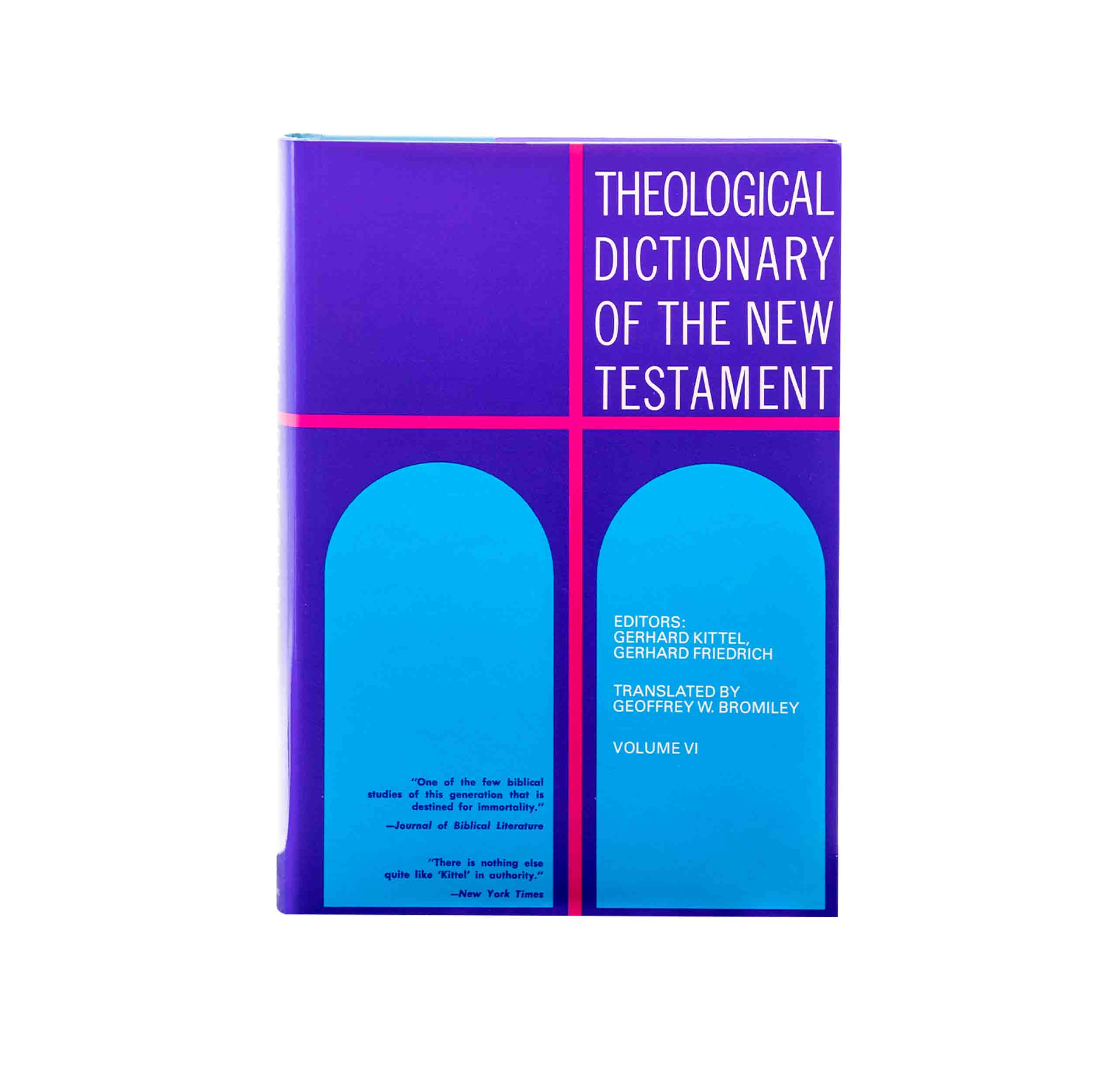 Theological Dictionary of the New Testament, 10 Volume Set