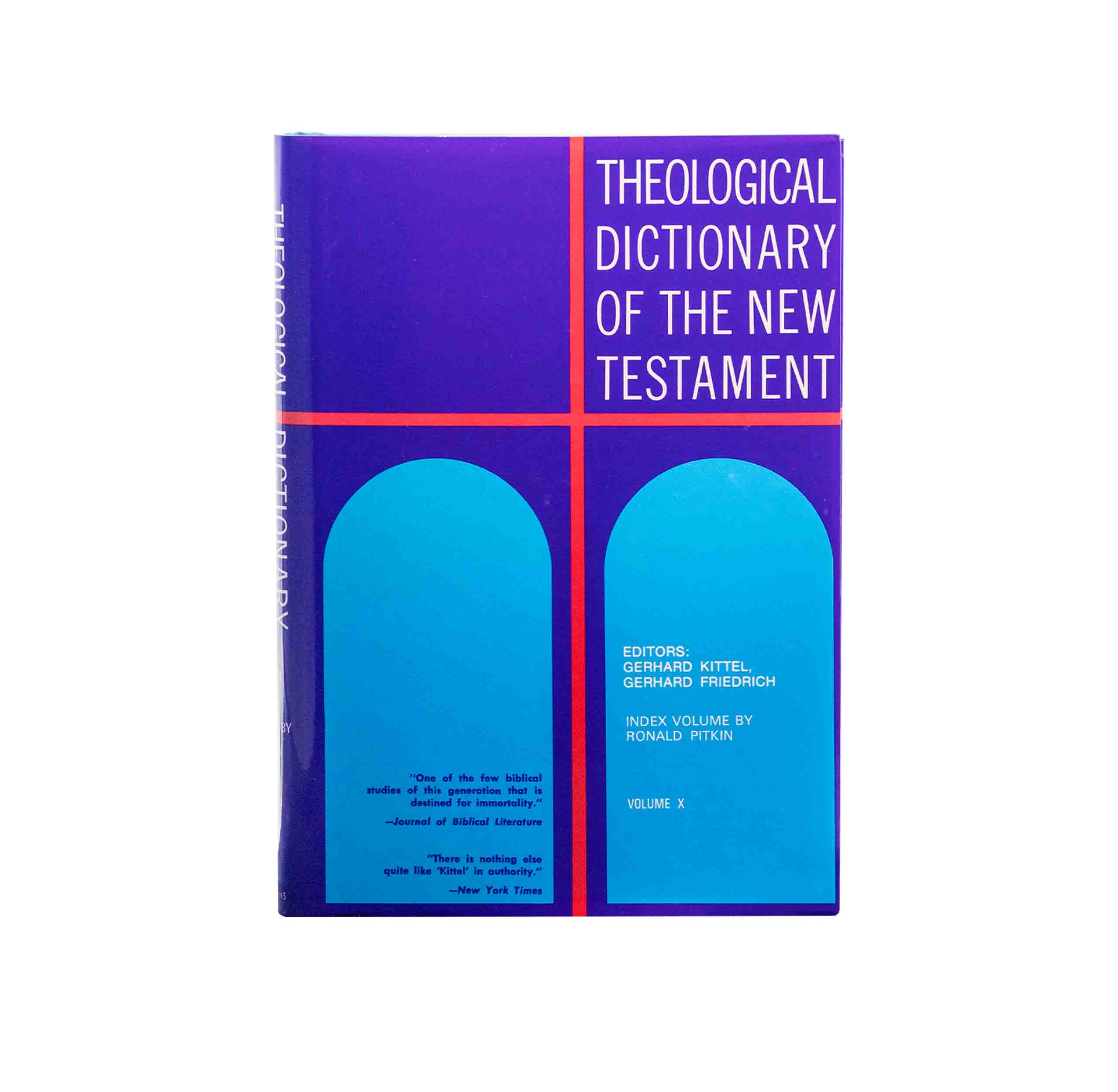 Theological Dictionary of the New Testament, 10 Volume Set
