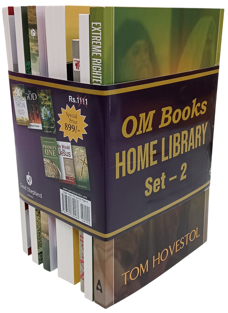 OM Books Home Library Set - 2 | Christian Bible Service