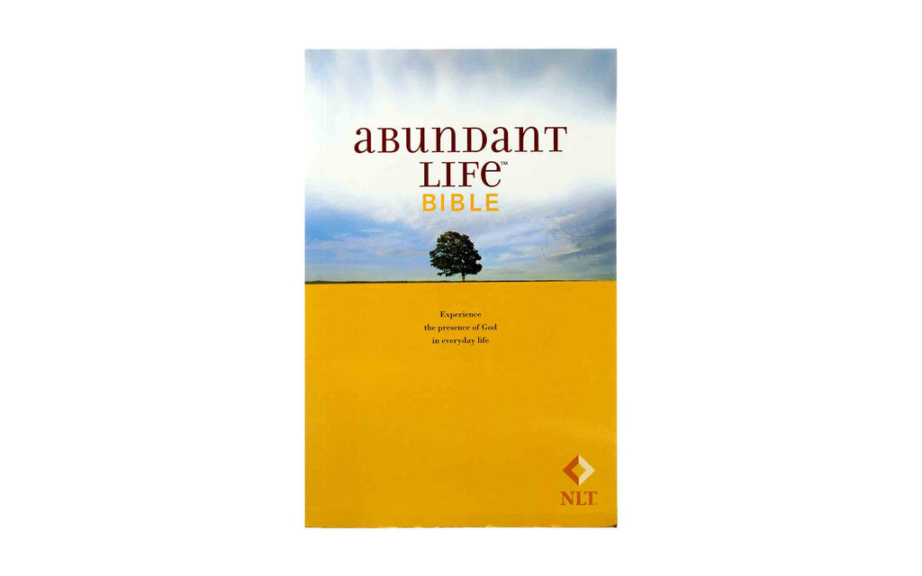 NLT Abundant Life Bible | Christian Bibl + The New Strong's Exhaustive Concordance  Combo