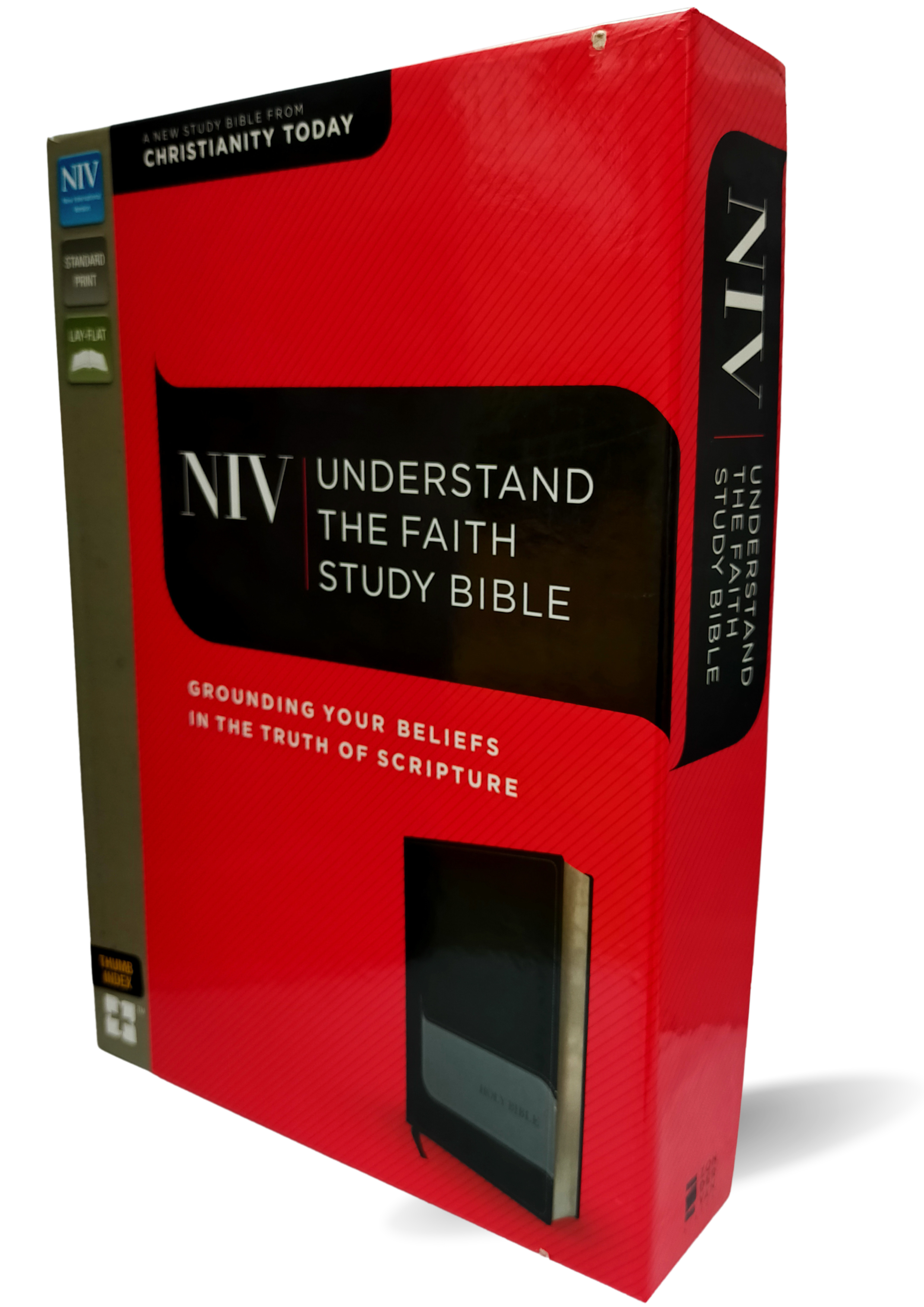 Understand the Faith Study Bible: New International Version, Black/gray, Italian Duo-tone Imitation Leather