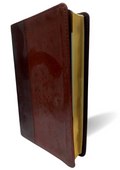 NLT Slimline Center Column Reference Bible, Brown/Tan: New Living Translation, Brown/ Tan, TuTone, Leatherlike, Slimline Center Column Reference Edition Imitation Leather