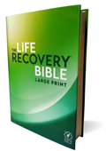 NLT Life Recovery Bible, Large Print, Paperback Paperback – Large Print,