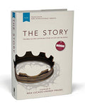 NIV The Story Hardcover Bible, a one-volume narrative of God's plan for humanity.