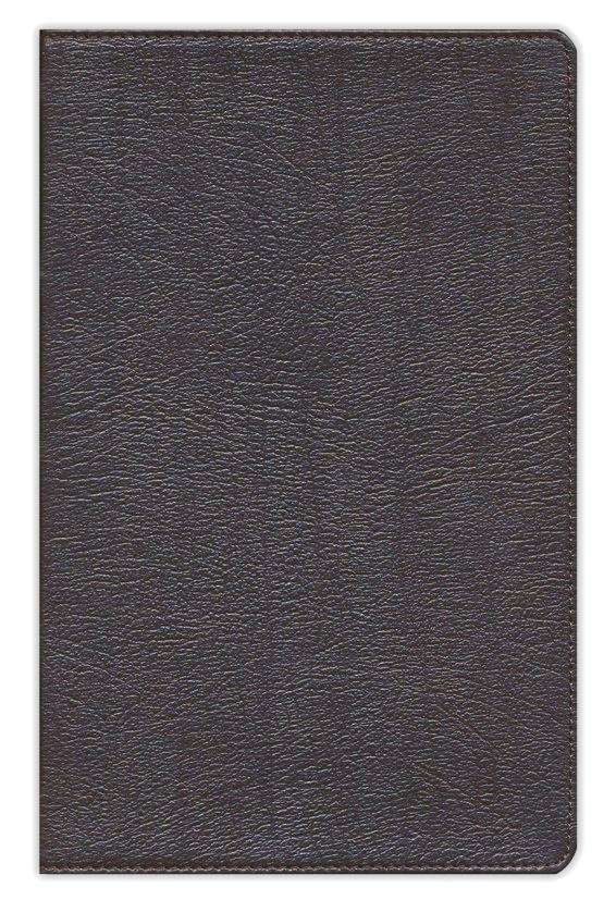 NKJV Deluxe Thinline Reference Bible, Brown Genuine Leather, Comfort Print - ISBN: 9780785248842