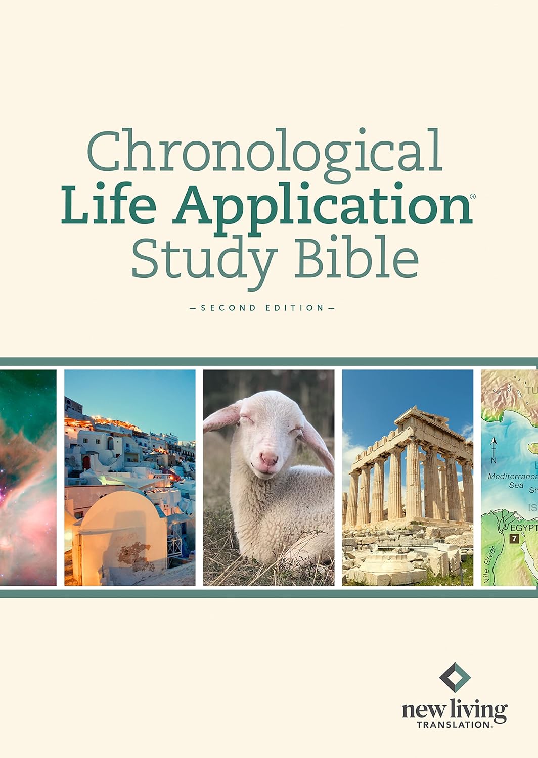 NLT Chronological Life Application Study + New Strong's Exhaustive Concordance | Ch Combo