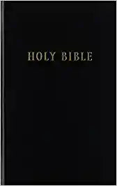 NLT Pew Bible, English Scripture, Black Hardcover, Discounted Price