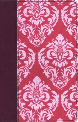 NLT Compact Tutone Fuchsia Floral/Plum Study Bible with its companion resources