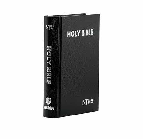 NIV Holy Bible Compact Black | Christian + NIV Holy Bible Compact Brown | Christian Combo