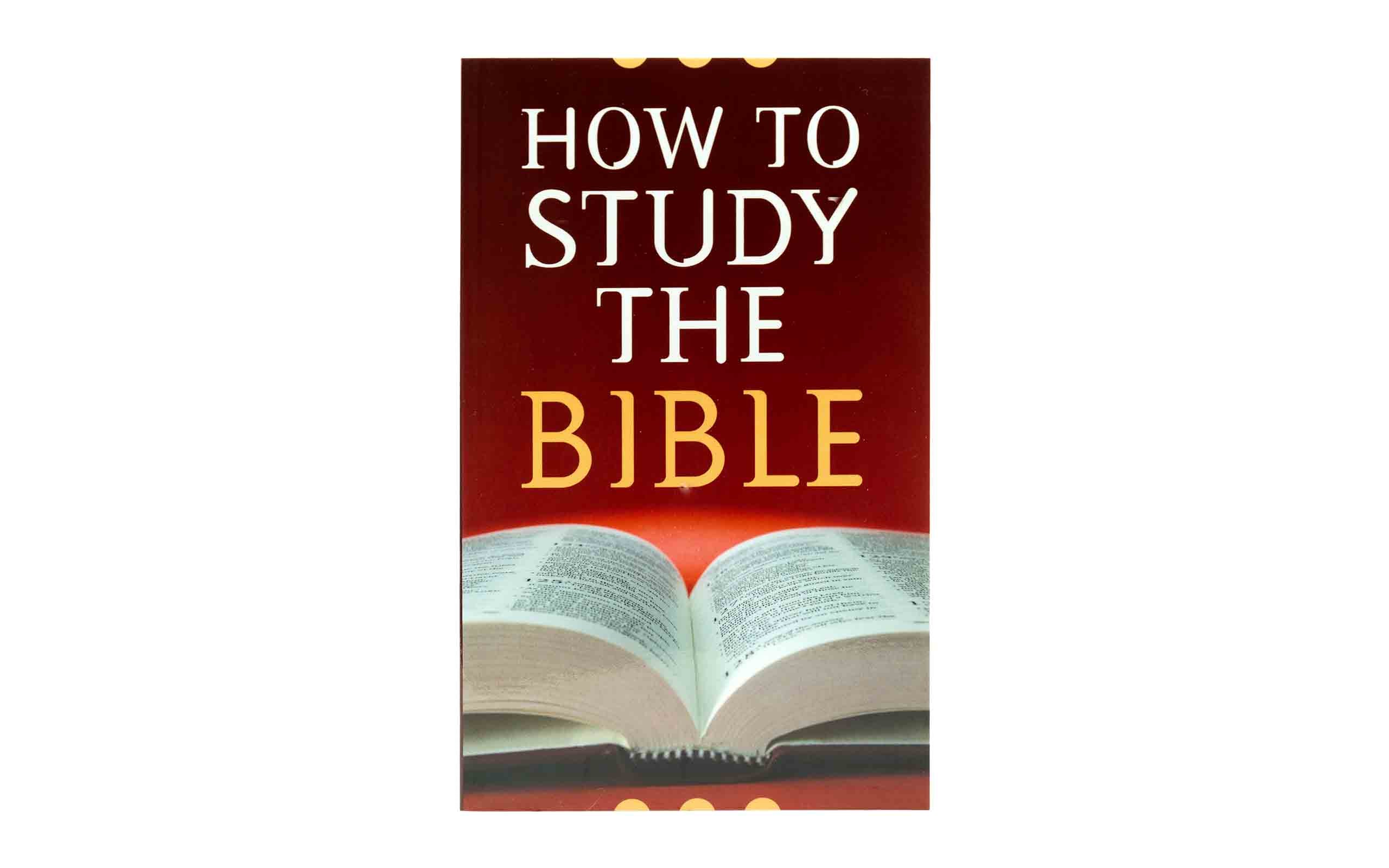 How to Study the Bible