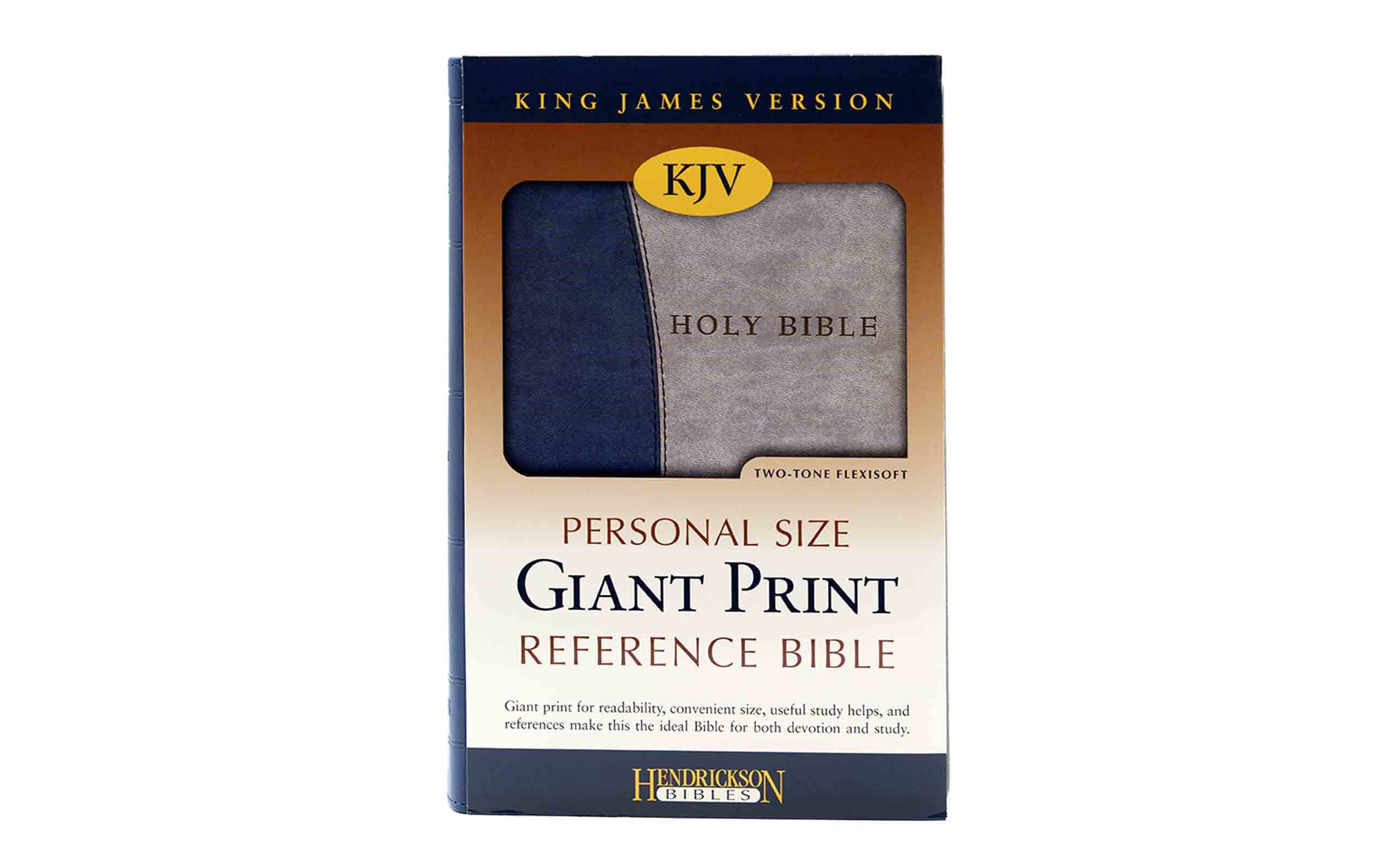 KJV Holy Bible Personal Size Giant print Reference