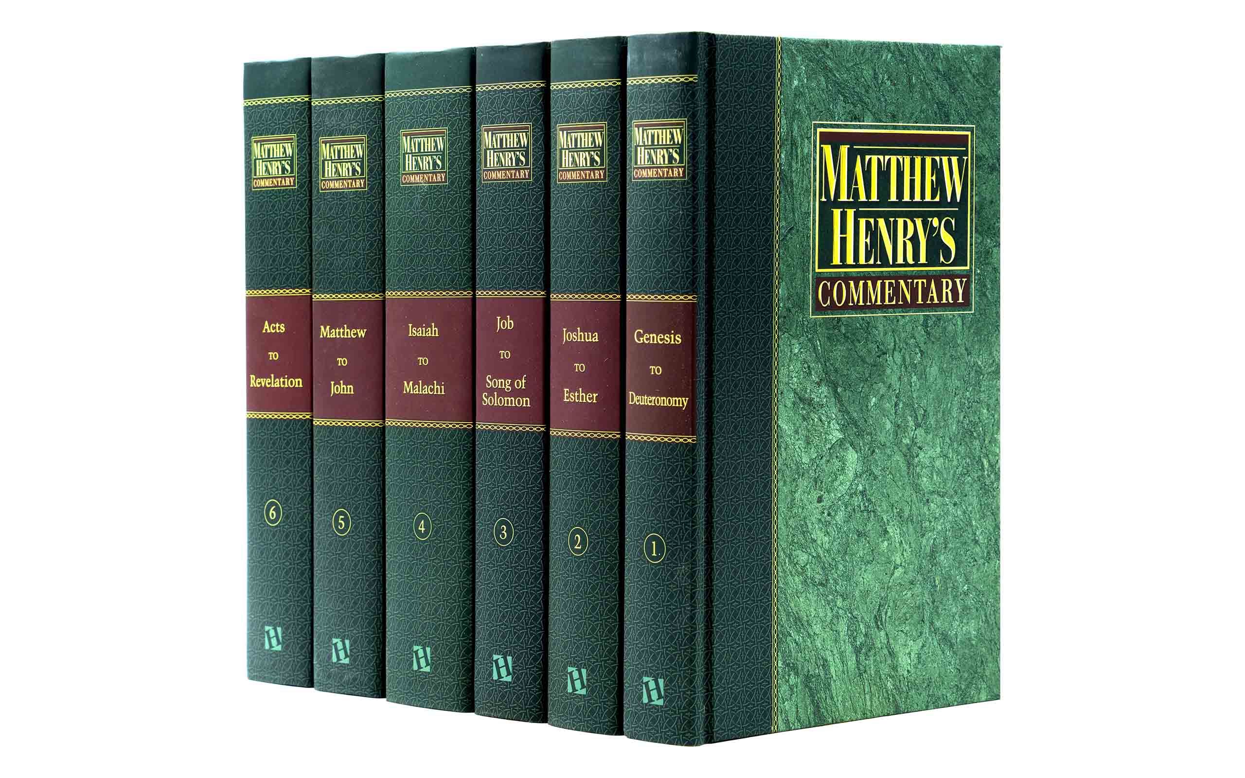 Matthew Henry's Commentary on the Whole Bible: New Modern Edition, 6 volume Set