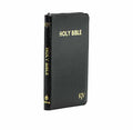 KJV Holy Bible Medium Zip Black | Christ + KJV Large Print Personal Reference Bible Combo