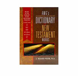 AMG's Comprehensive Dictionary of New Testament Word