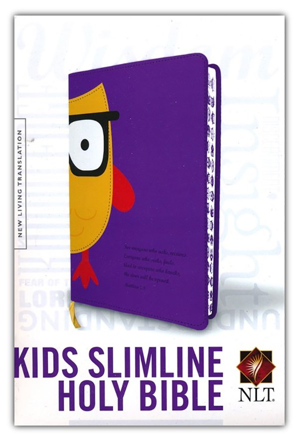 NLT Kids Slimline Imitation Leather Bible open pages