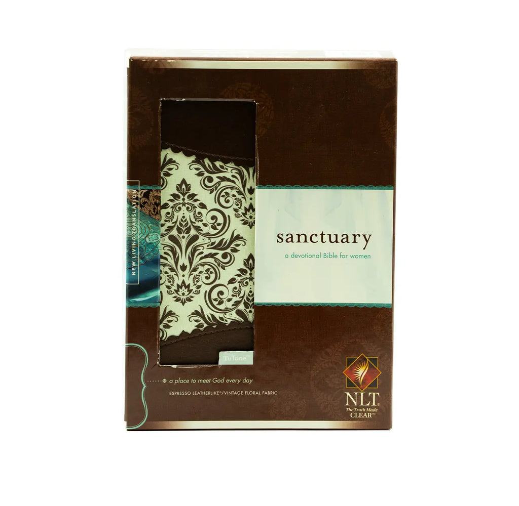NLT Sanctuary: A Devotional Bible for Wo + KJV and Amplified Parallel Bible - Large Combo
