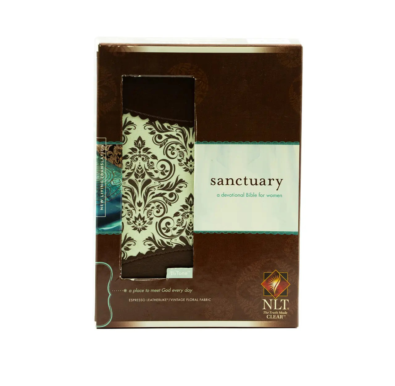 NLT Sanctuary: A Devotional Bible for Wo + KJV and Amplified Parallel Bible - Large Combo
