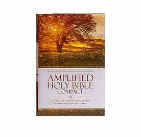 Amplified Holy Bible, Compact, Hardcover: Captures the Full Meaning Behind the Original Greek and Hebrew