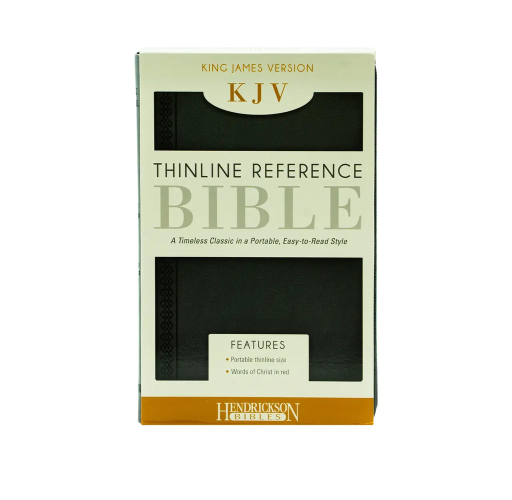 KJV Thinline Reference Bible | Christian + KJV Holy Bible - Burgundy Faux Leather w Combo