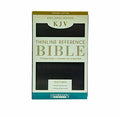 KJV Thinline Reference Bible (Bonded Lea + NIV Medium Polyurethane Cross Duotone Ex Combo