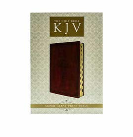 KJV Holy Bible Super Giant Print thumb Index | Christian Bible Service + Women of the Bible Devotion