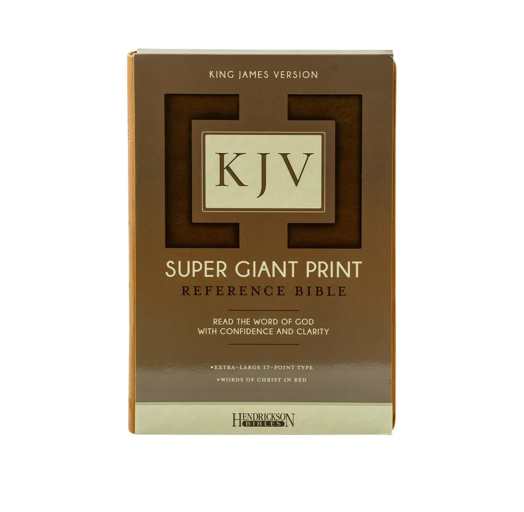 KJV Super Giant Print Reference Bible |  + KJV Thompson Chain-Reference Bible | Chr Combo