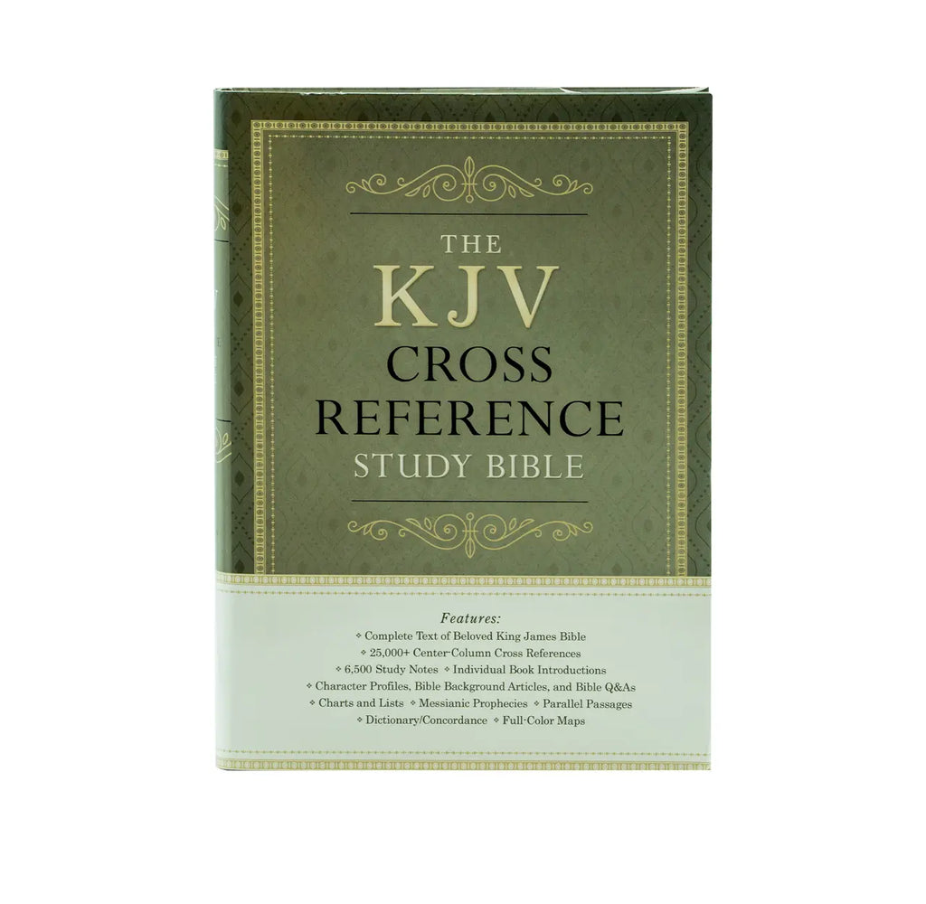 The KJV Cross Reference Study Bible | Ch + Four Blood Moons Companion Study Guide a Combo