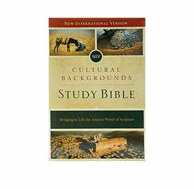 NIV Cultural Backgrounds Study Bible: Bringing to Life the Ancient World of Scripture