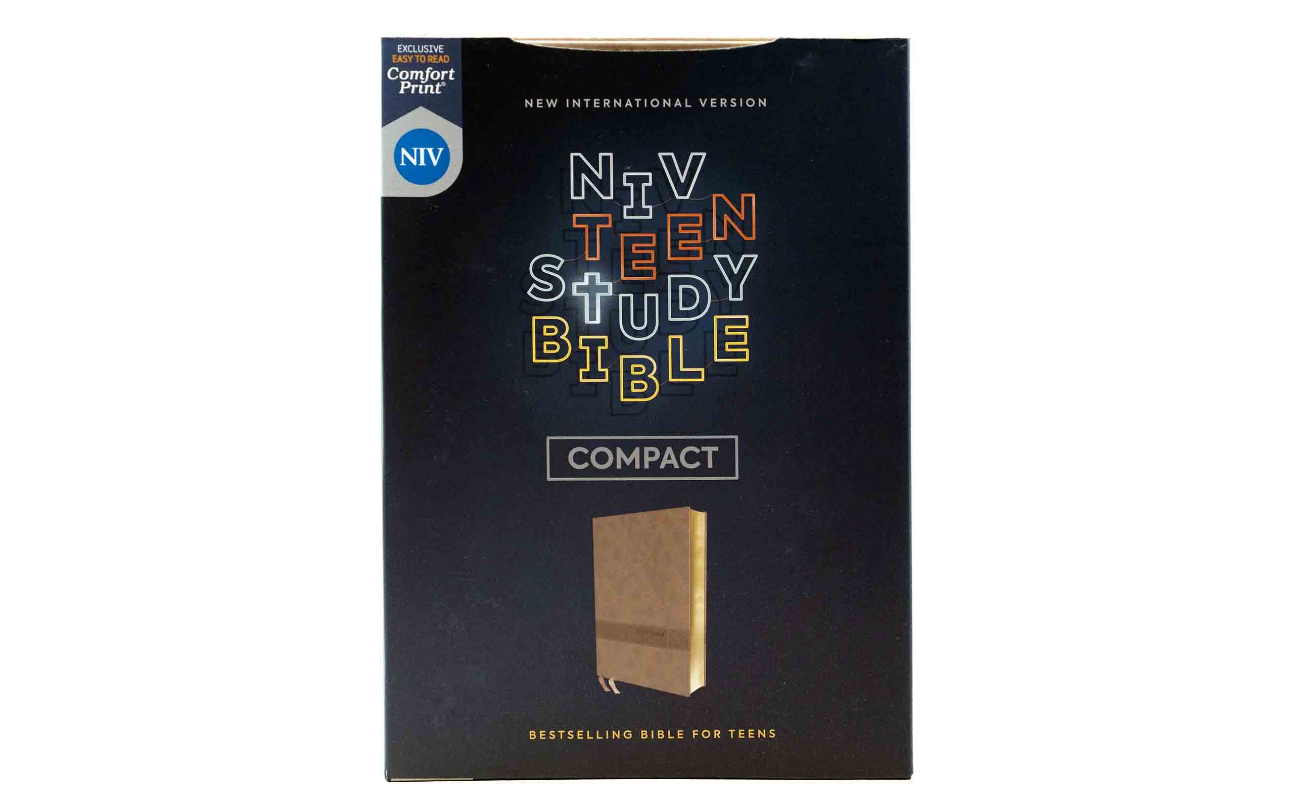 NIV Teen Study Bible Comfort Print