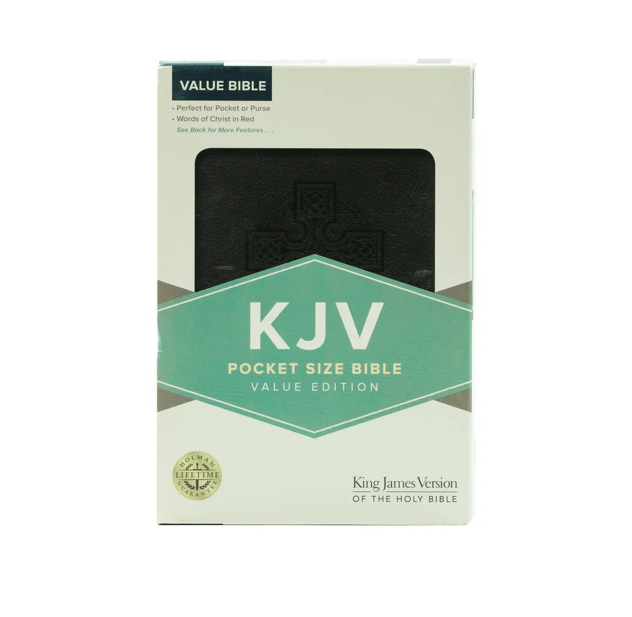 KJV Pocket Size Bible | Christian Bible  + KJV On-the-Go Bible - Slate Blue Compact Combo