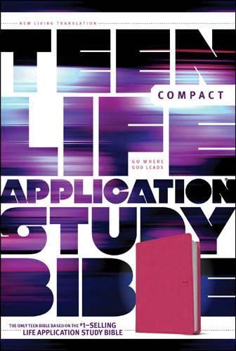 NLT Teen Life Application Study Bible Compact Edition: New Living Translation, Pink Love Edition, LeatherLike Imitation Leather