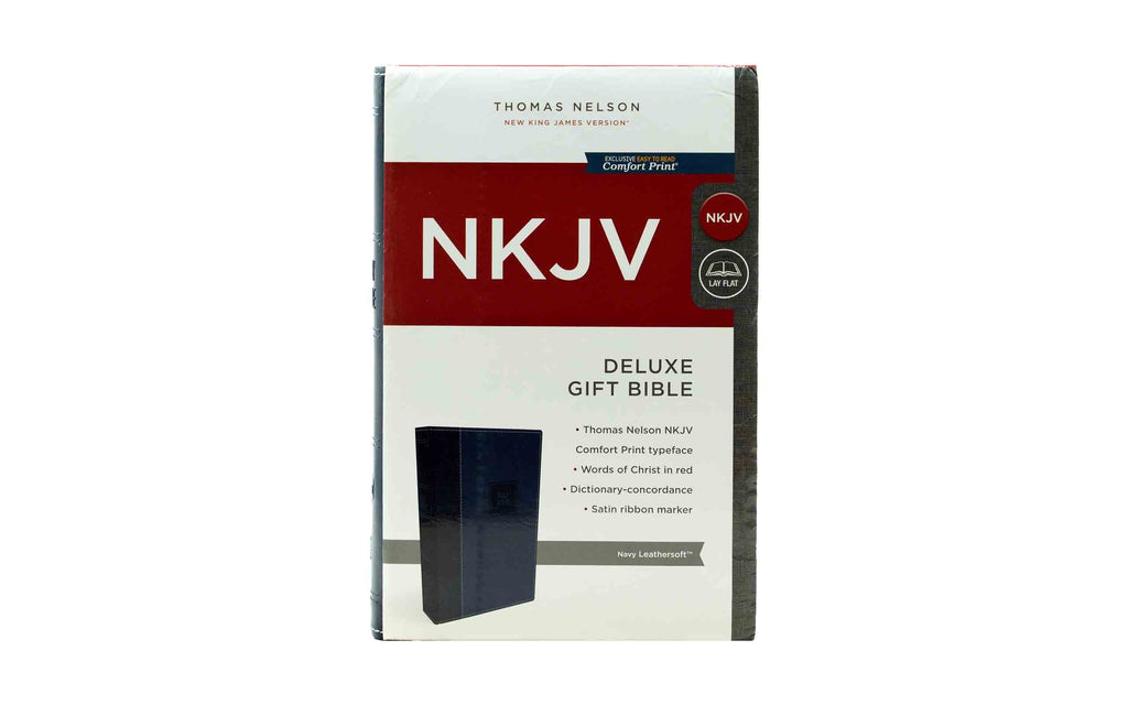 NKJV Deluxe Gift Bible Red Letter Editio + An Easter Prayer Touch and Feel: | Chris Combo