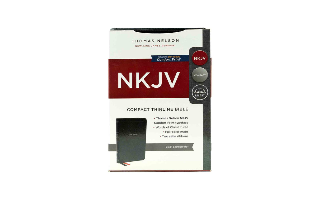 NKJV Compact Thinline Bible Red Letter Edition