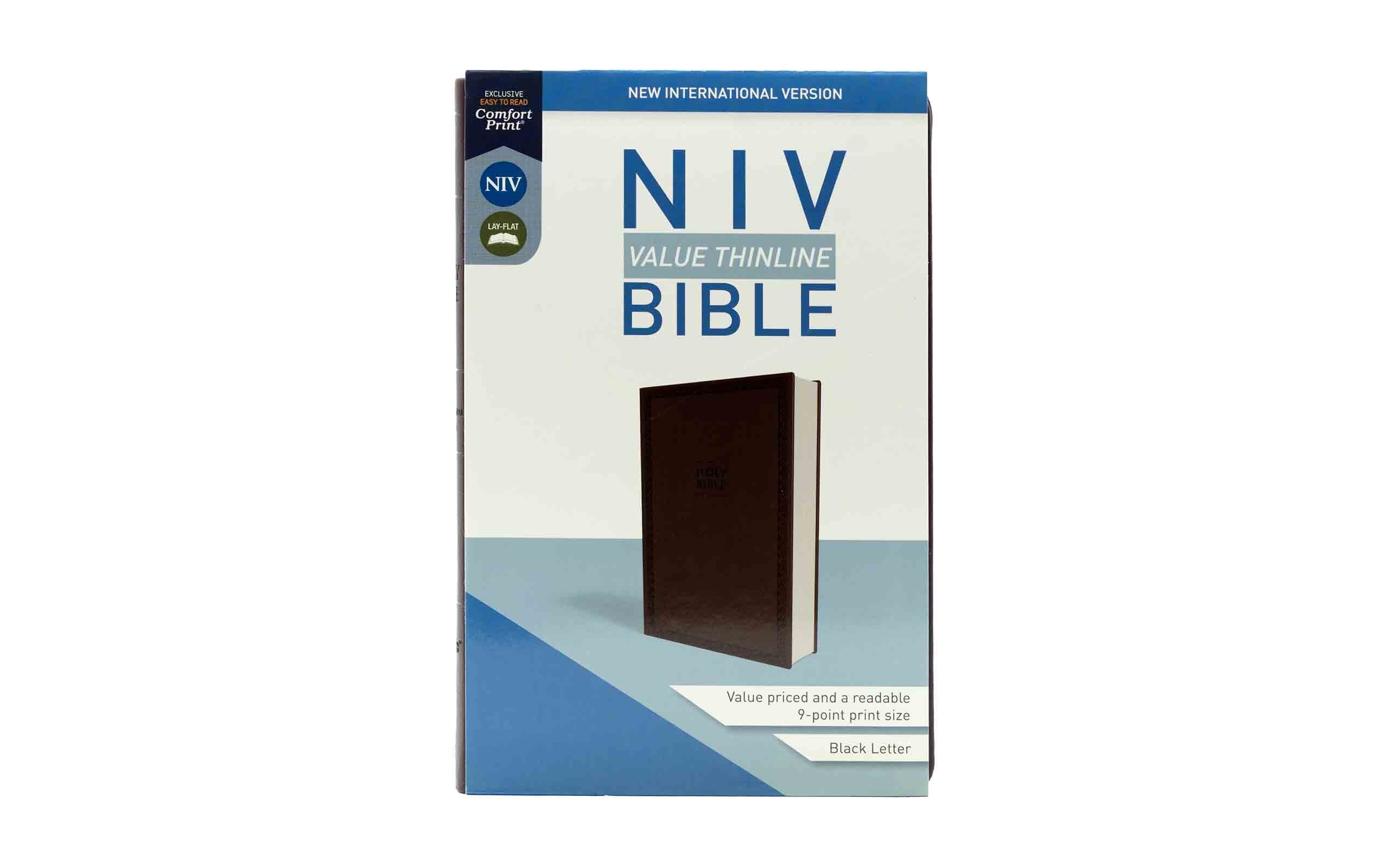 Carry God's Word with you, wherever you go, with the NIV Value Thinline Bible.