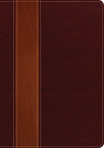 NLT Life Application Study Bible Second Edition Indexed Leatherlike Brown Tan Brown Leather Cover