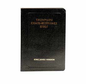 KJV Thompson Chain Ref Bible Gold Edge | + KJV Sword Study Bible: Black Ultrasoft L Combo