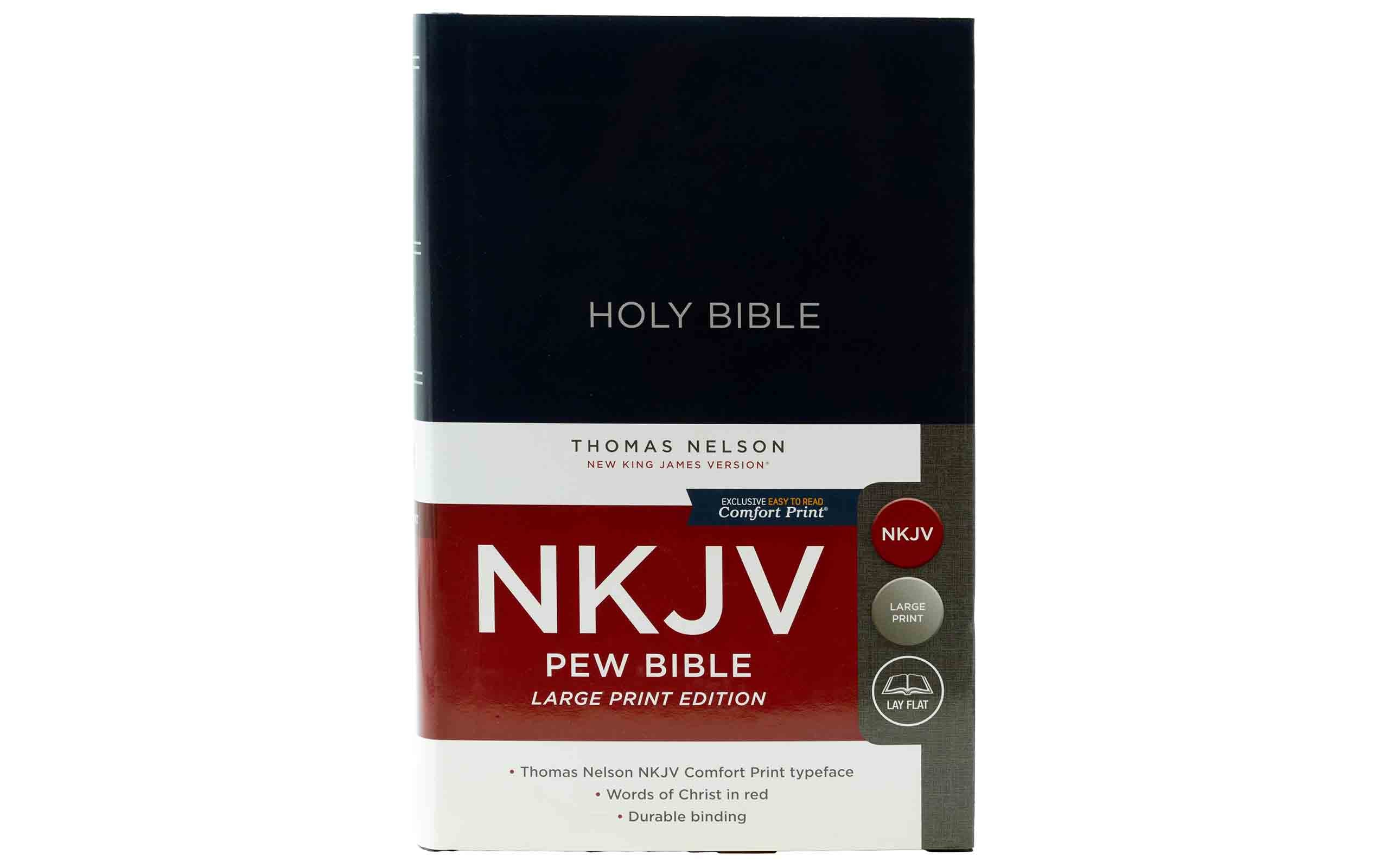NKJV Pew Bible Large Print Edition
