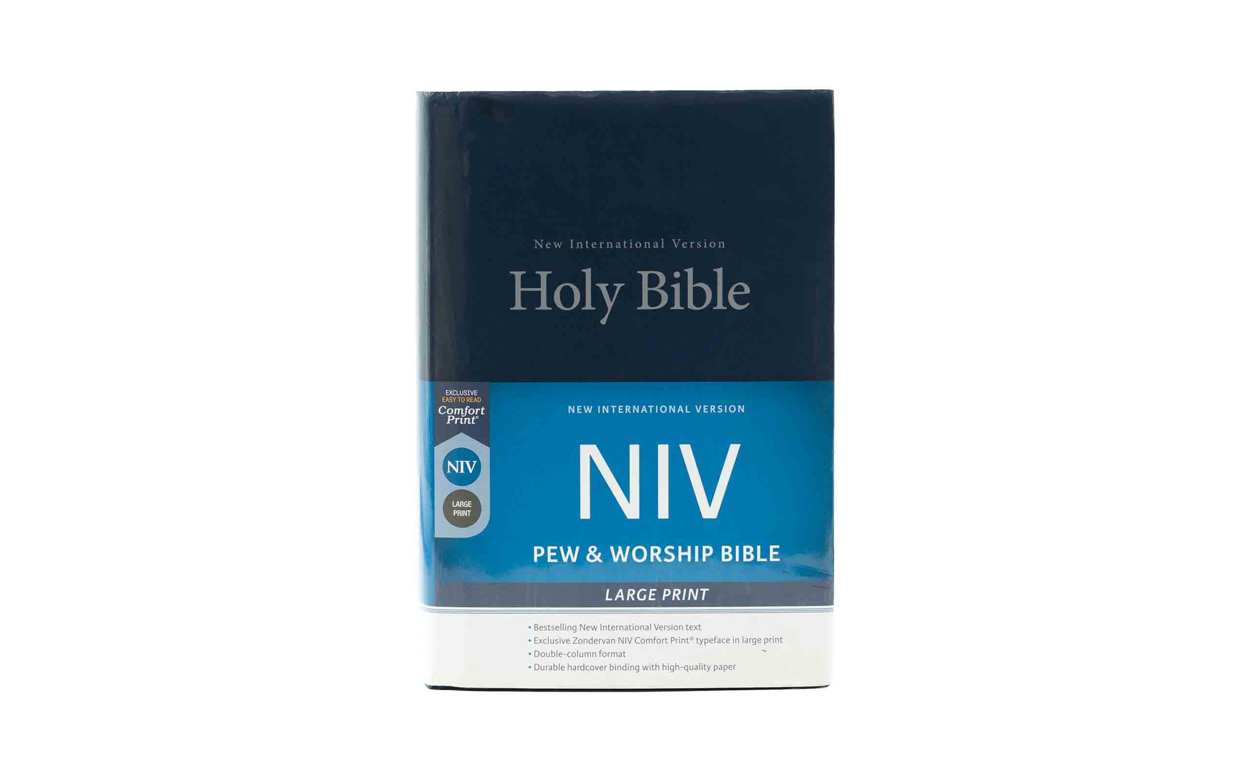 NIV Pew and Worship Bible, Large Print