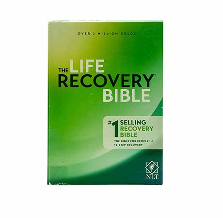 NLT The Life Recovery Bible | Christian  + NLT Large Print Thinline Reference Bible Combo