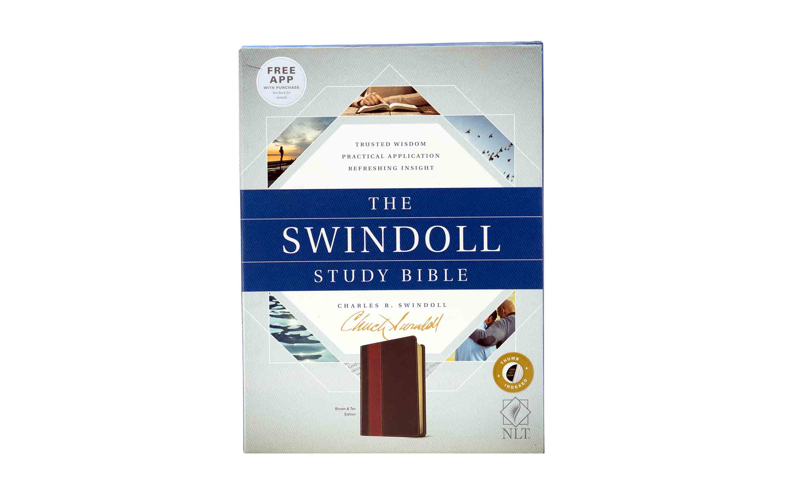 NLT The Swindoll Study Bible | Christian + Commentary on Romans (Biblical Theology  Combo