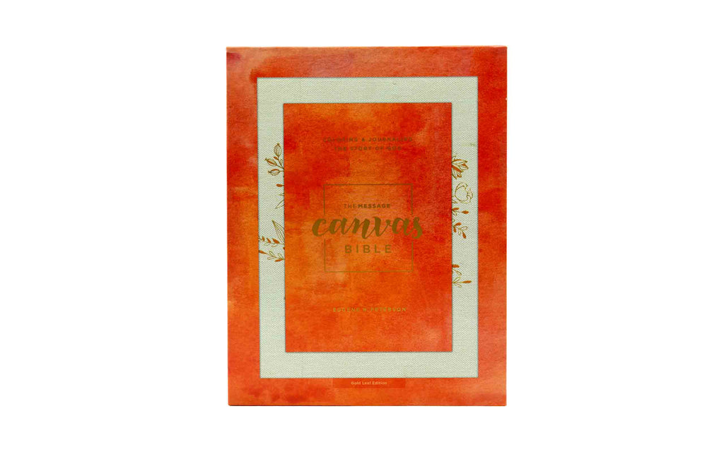Message Canvas Bible | Christian Bible S + NIV Premium Gift Bible: The Perfect Bibl Combo