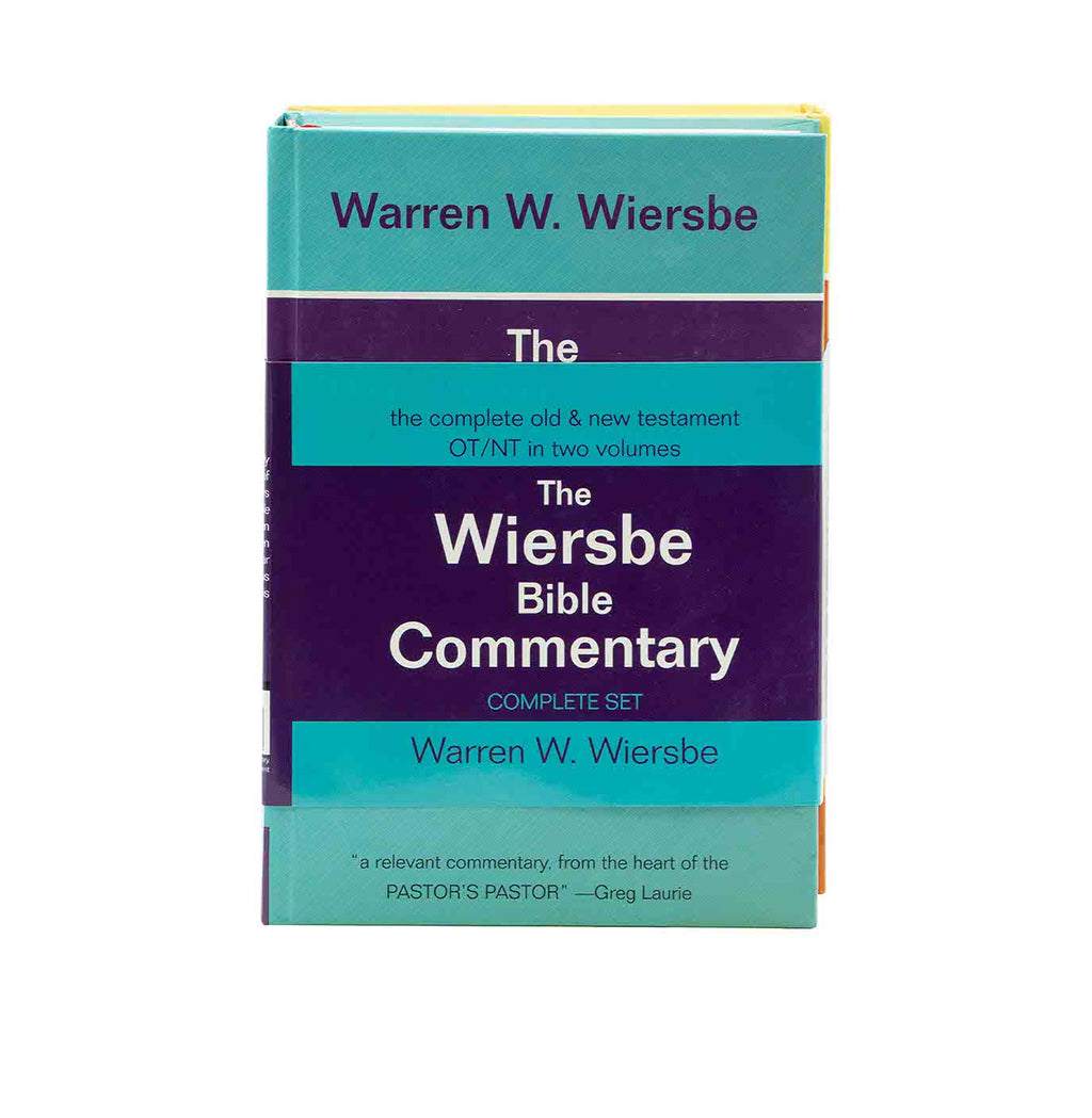 Wiersbe Bible Commentary, 2 Volume Set