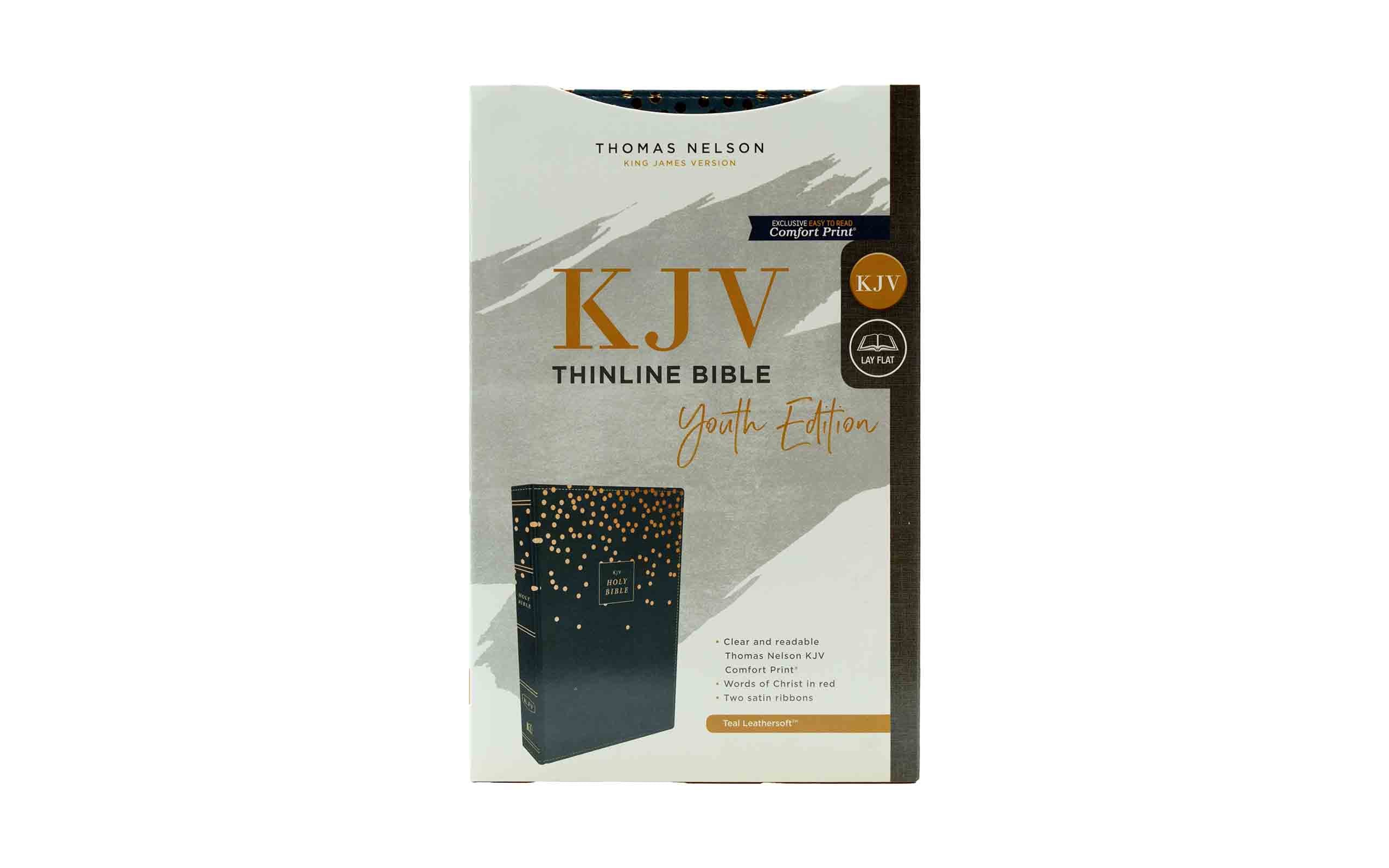 KJV Thinline Bible Youth Red Letter Edition